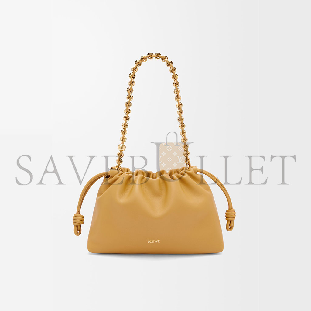 LOEWE MEDIUM FLAMENCO PURSE IN MELLOW NAPPA LAMBSKIN 0011036787 (30*20*10.5cm)